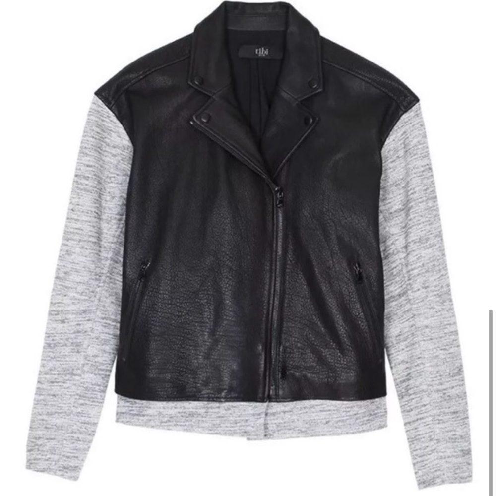NWT Tibi Freya Moto Jacket